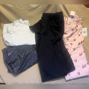 NWT Vigoss Girl Leggings and Shorts 2 of Each Size 14